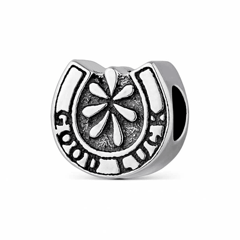 Abalorio buena suerte plata 