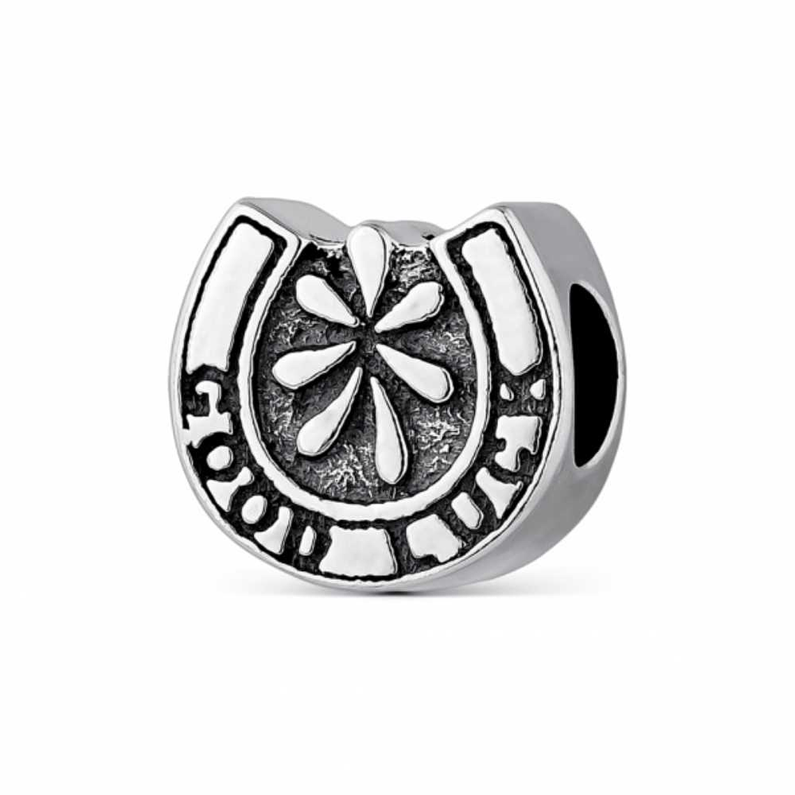 Abalorio buena suerte plata  1