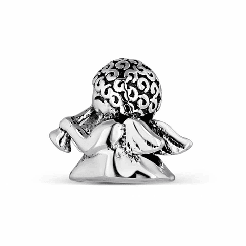 Abalorio querubín plata