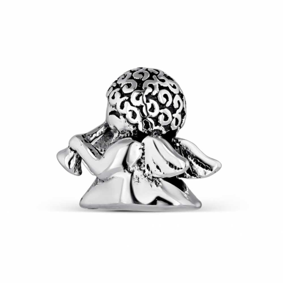 Abalorio querubín plata 1
