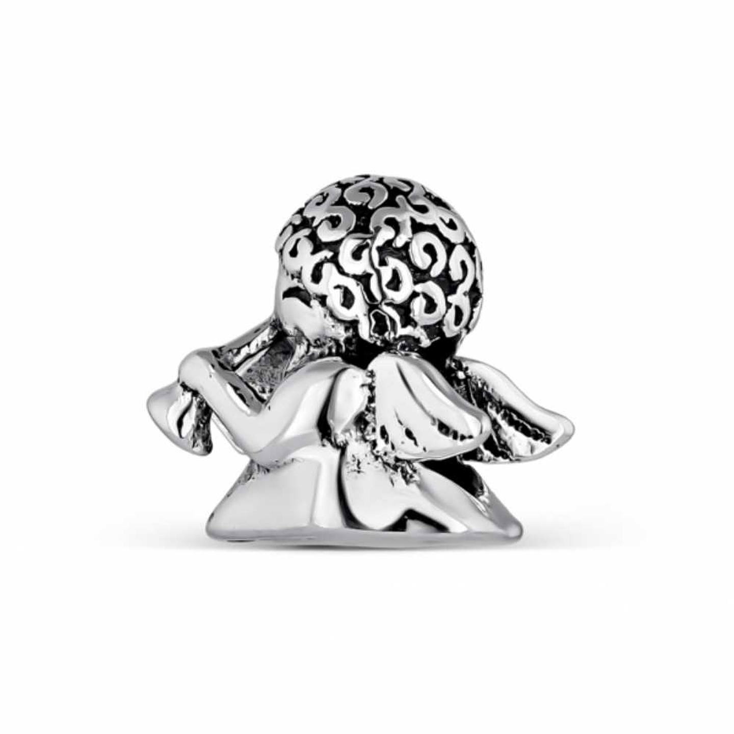 Abalorio querubín plata 1