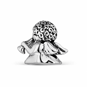 Abalorio querubín plata