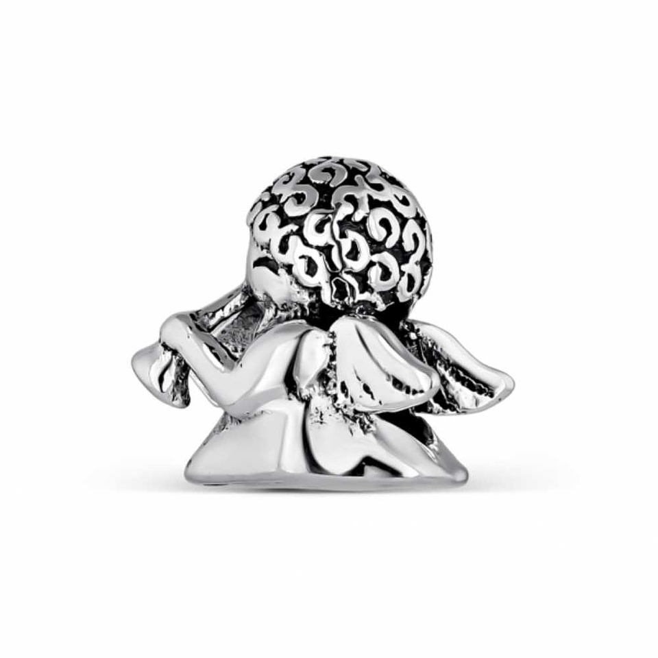 Abalorio querubín plata 1