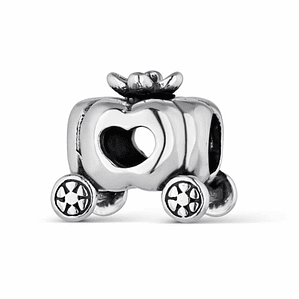 Abalorio carroza plata 