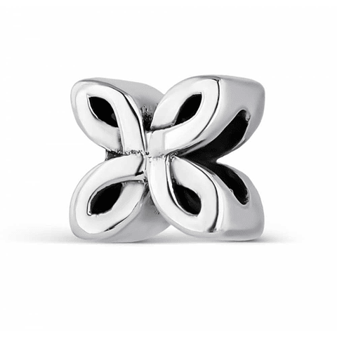 Abalorio cuatro estaciones plata