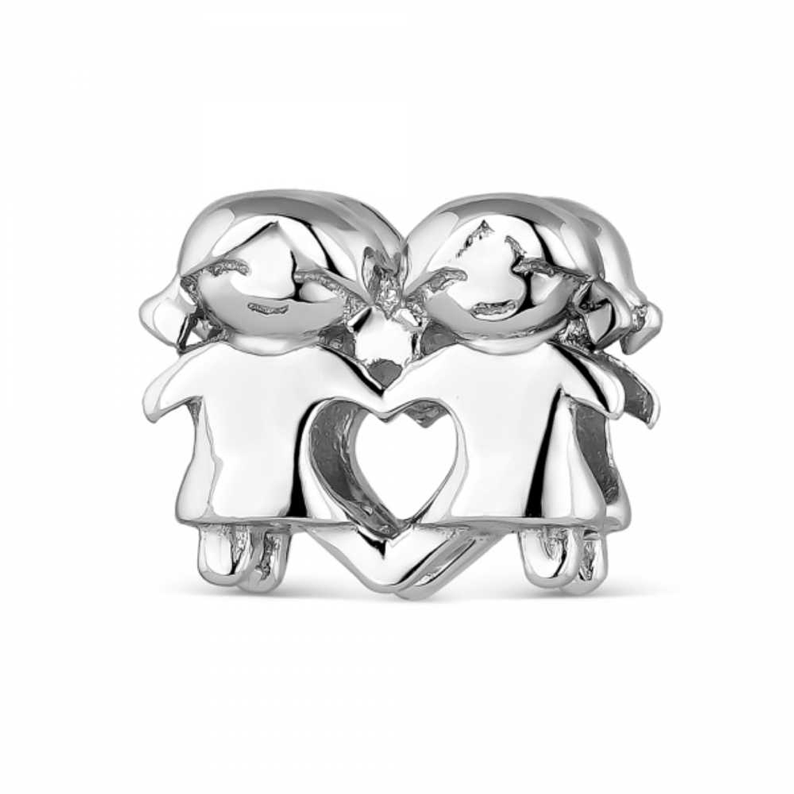 Abalorio niñas plata 1