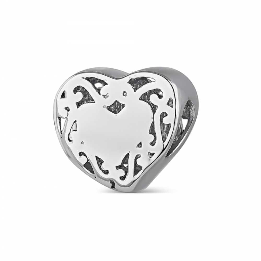 Abalorio cariño plata 1