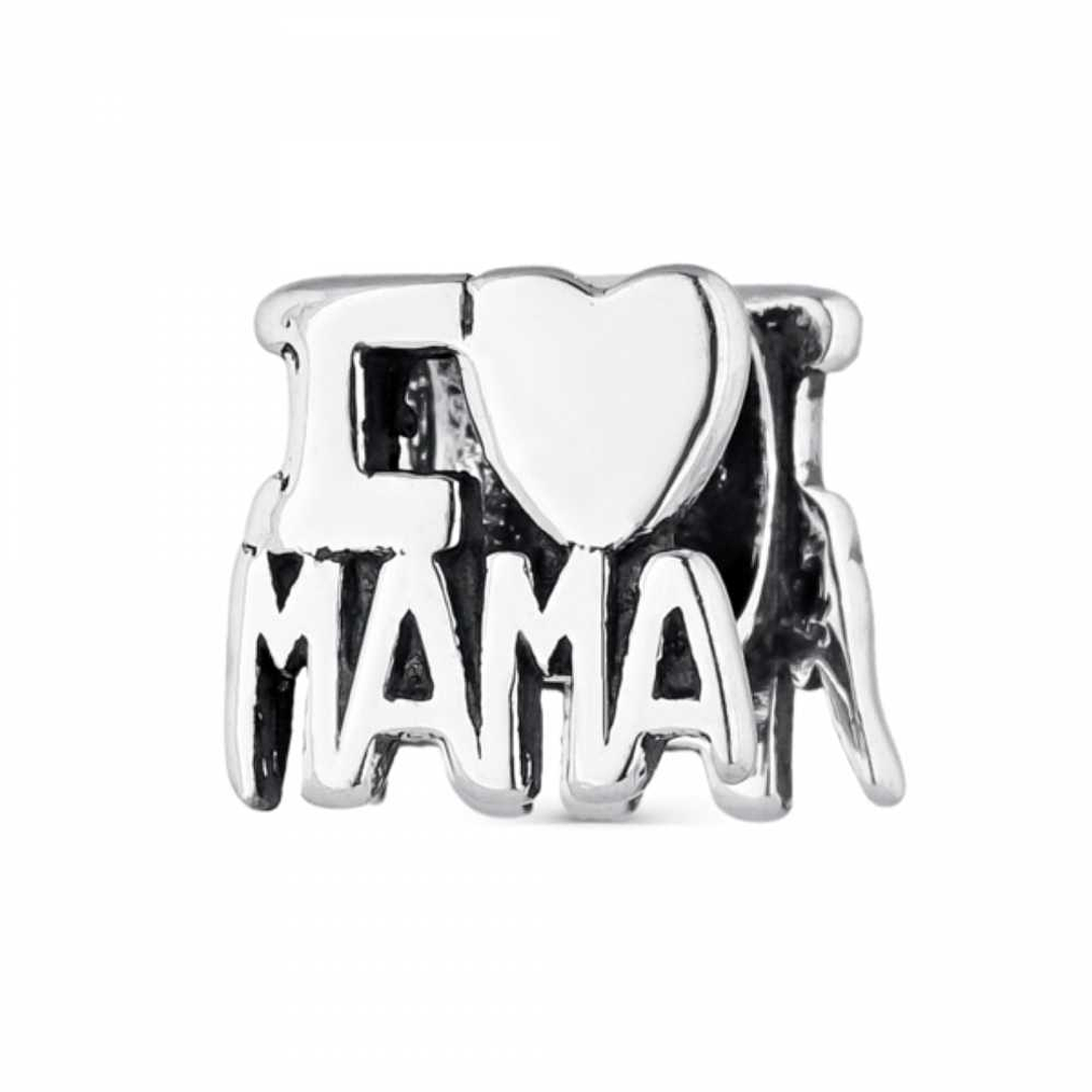 Abalorio te quiero mamá plata 1