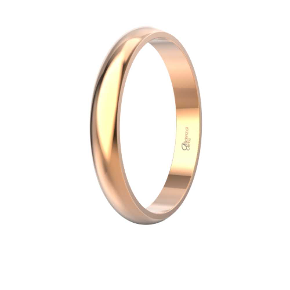 Alianza de Oro 3 mm 7