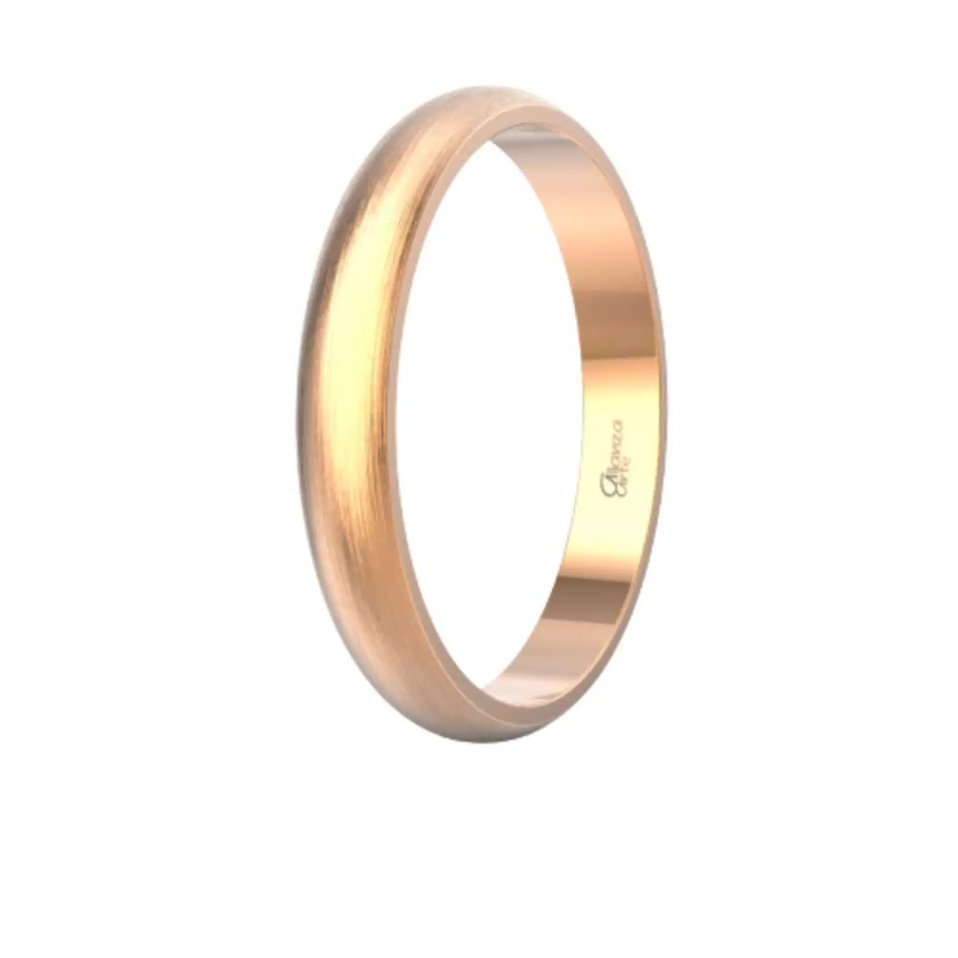 Alianza de Oro 3 mm 18
