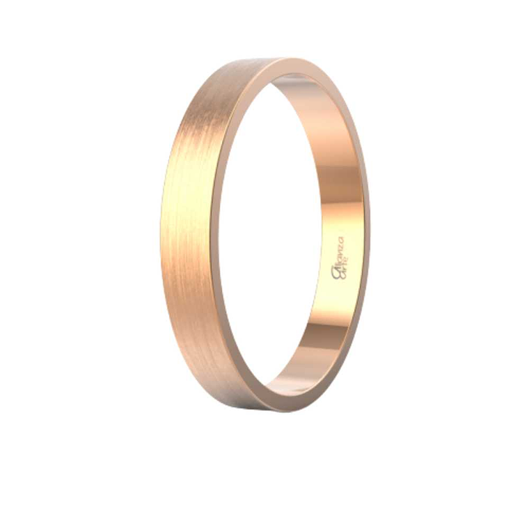 Alianza de Oro 3 mm 18