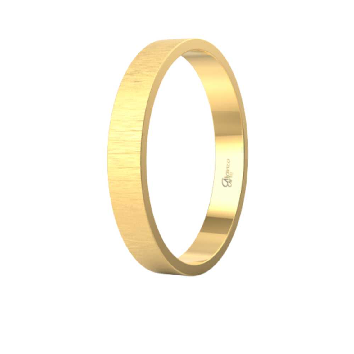 Alianza de Oro 3 mm 22