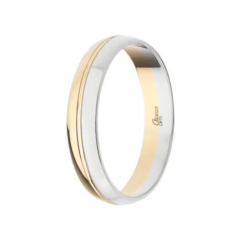 Alianza combinada Oro 4 mm