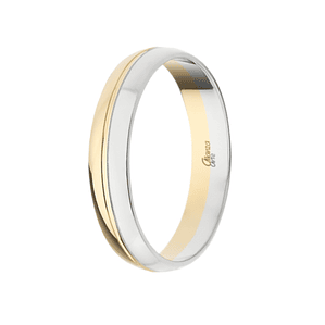 Alianza combinada Oro 4 mm