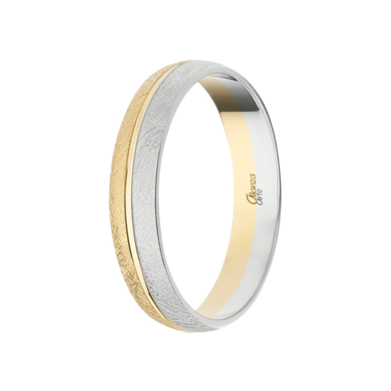 Alianza combinada Oro 4 mm 3