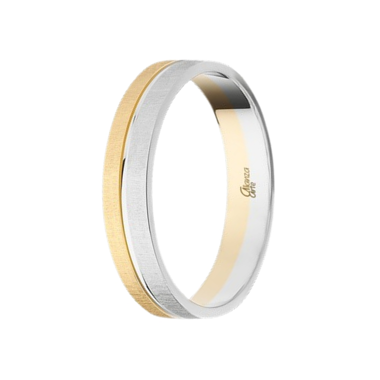 Alianza combinada Oro 4 mm 7