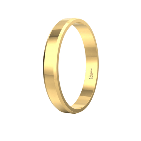 Alianza de Oro 3 mm