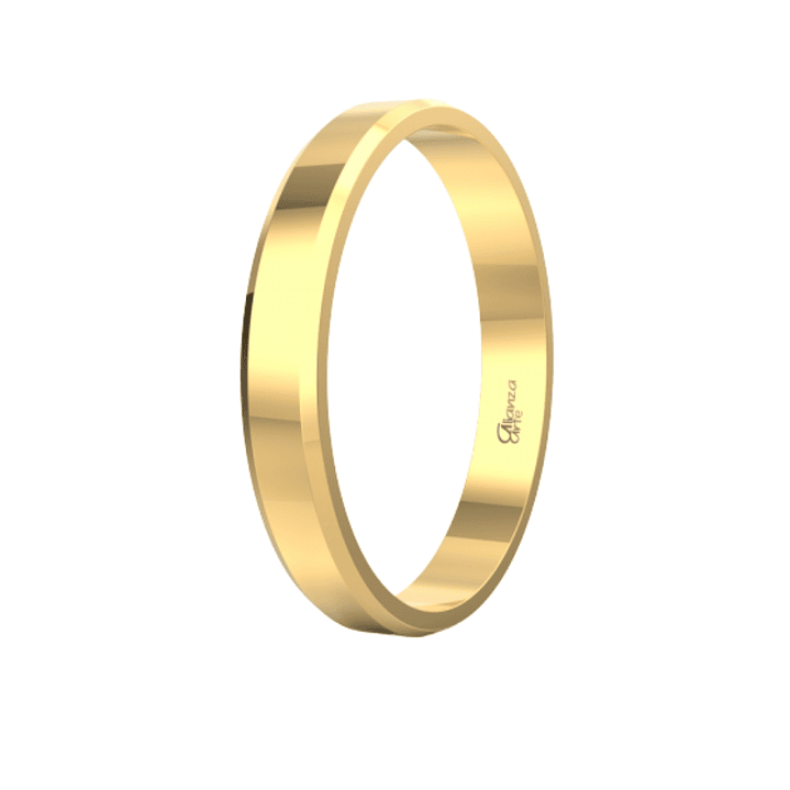 Alianza de Oro 3 mm 1