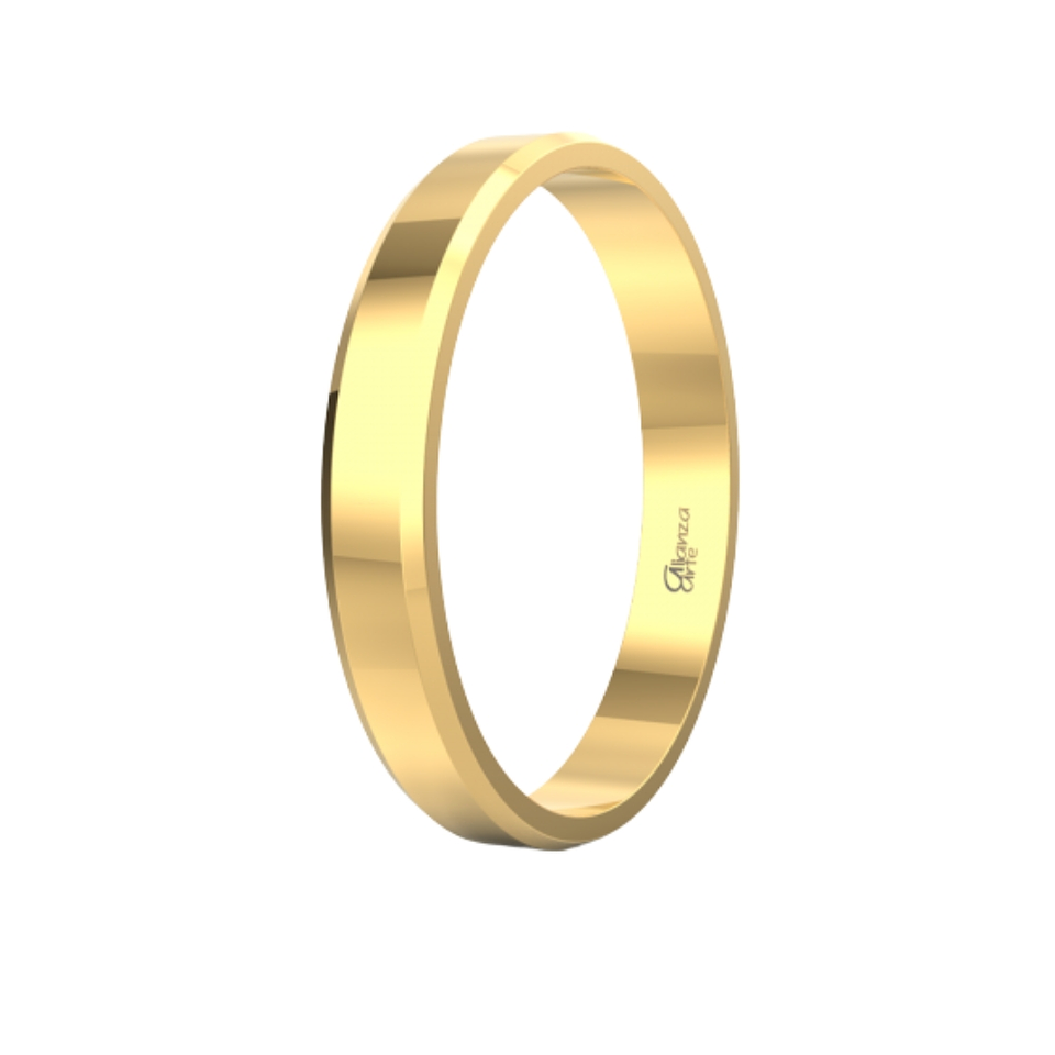 Alianza de Oro 3 mm 1
