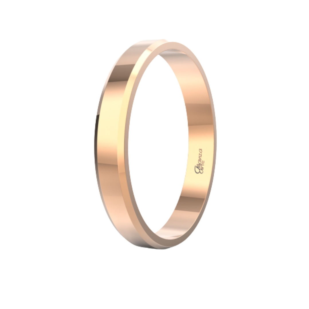 Alianza de Oro 3 mm 6