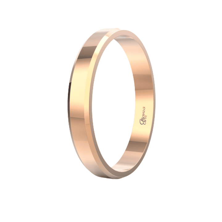 Alianza de Oro 3 mm 6
