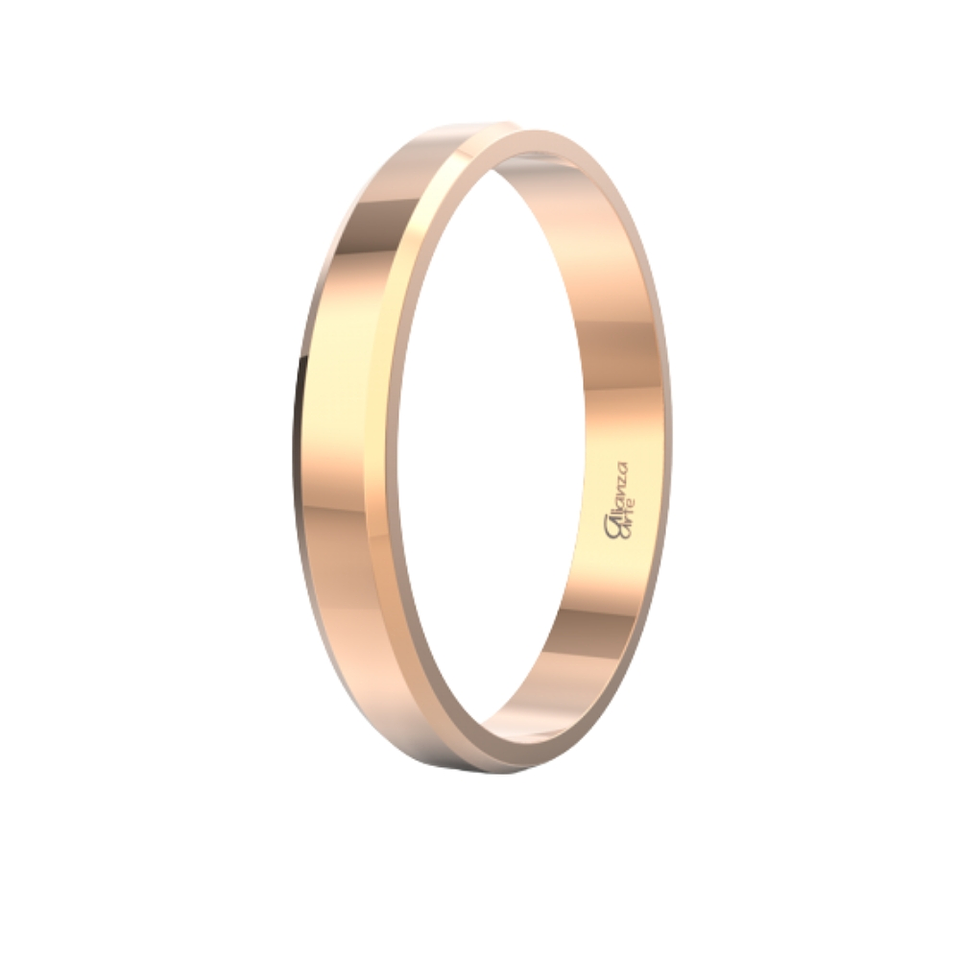 Alianza de Oro 3 mm 6