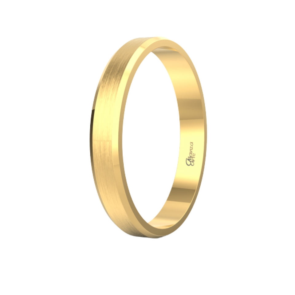 Alianza de Oro 3 mm 14
