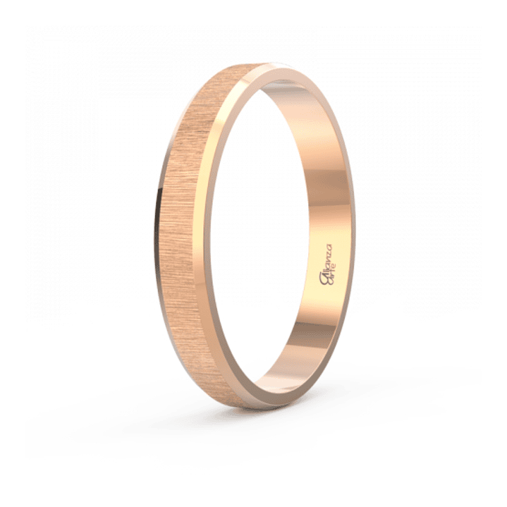 Alianza de Oro 3 mm 19