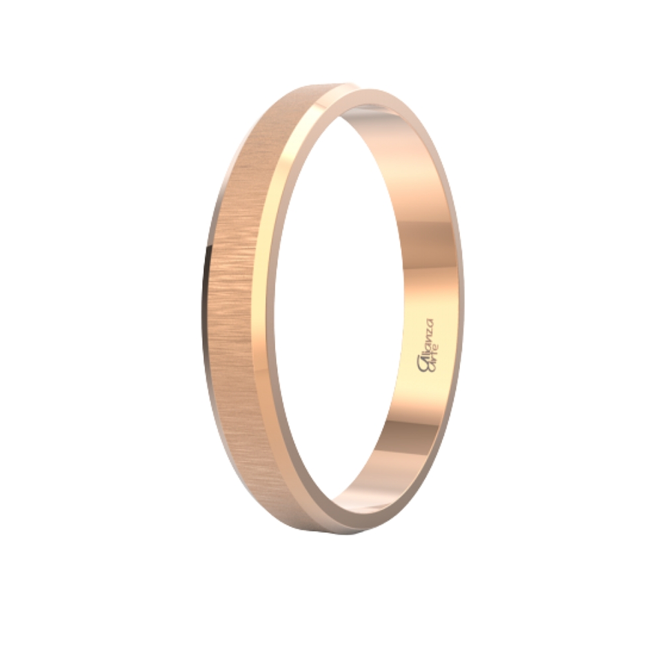 Alianza de Oro 3 mm 22