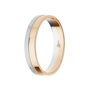 Alianza combinada Oro 4 mm