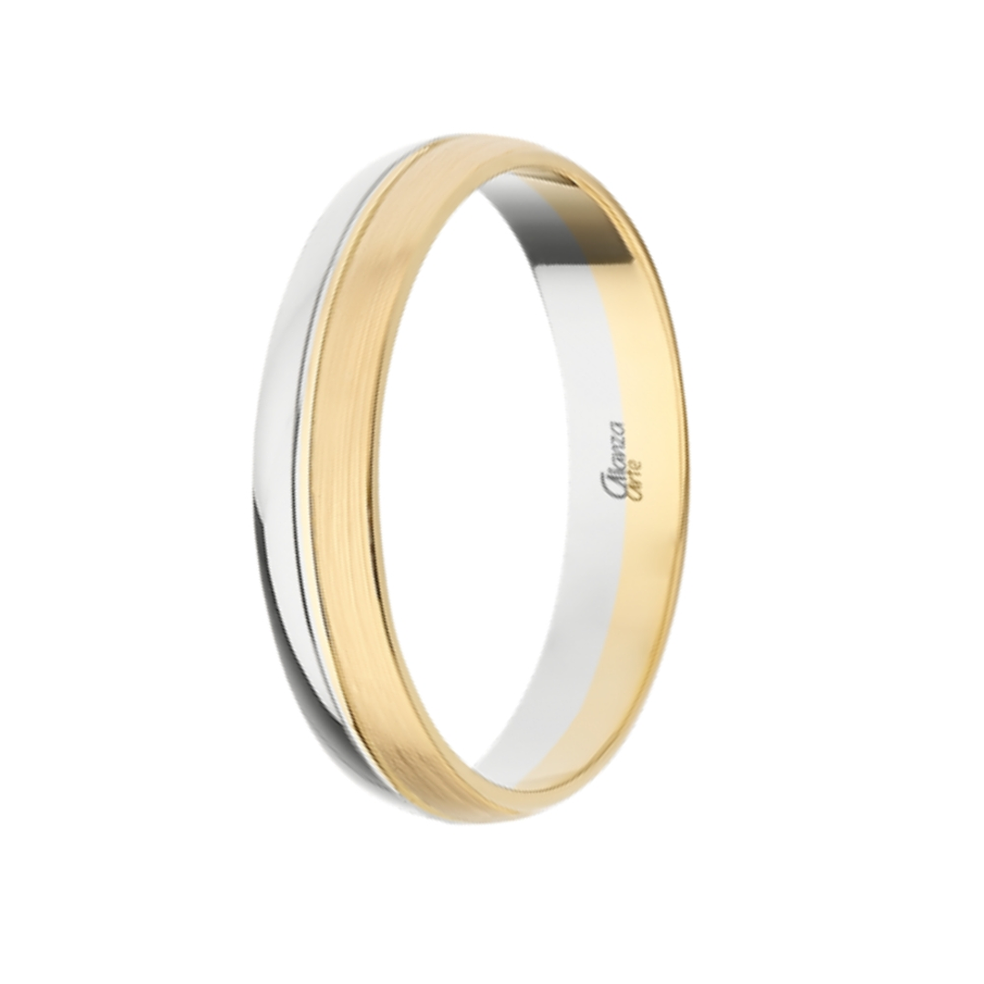 Alianza combinada Oro 4 mm 1