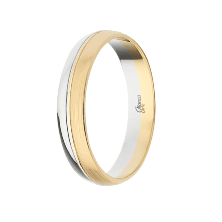 Alianza combinada Oro 4 mm 1