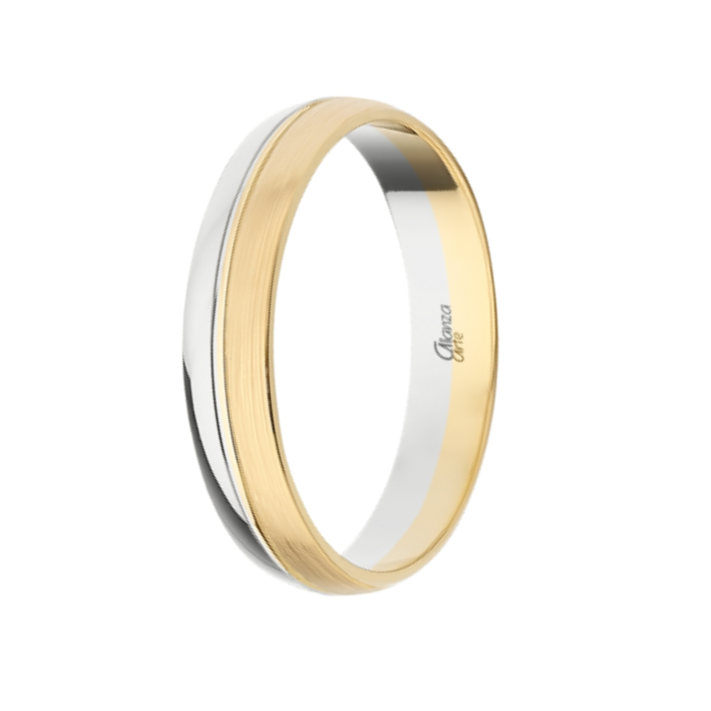 Alianza combinada Oro 4 mm 1