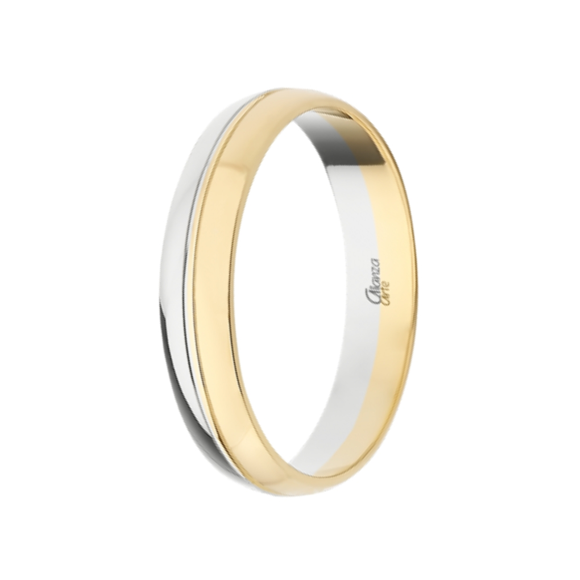 Alianza combinada Oro 4 mm 4