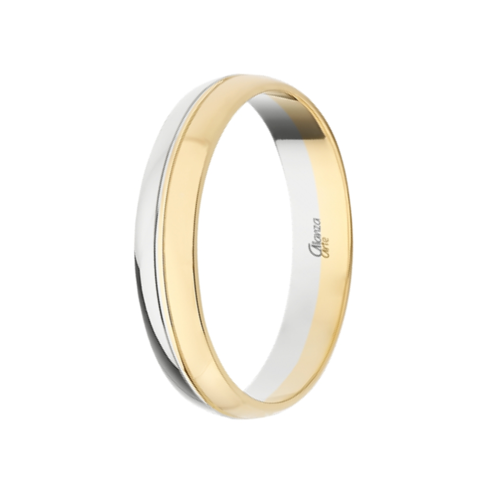 Alianza combinada Oro 4 mm 4