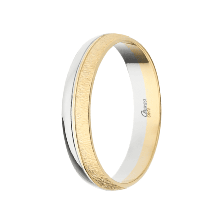 Alianza combinada Oro 4 mm 6