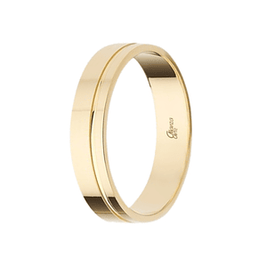 Alianza de Oro amarillo 4.5 mm
