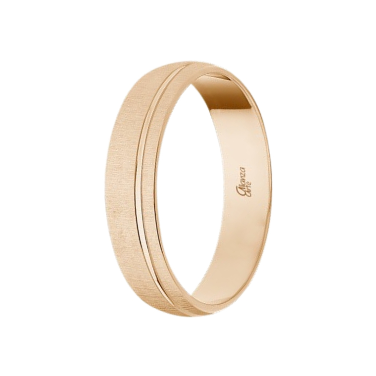 Alianza Oro rosa 4.5 mm 7