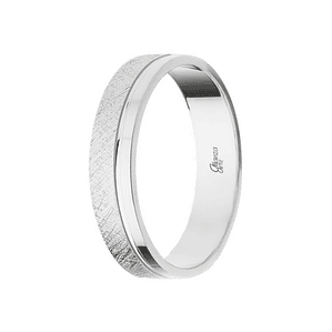 Alianza Oro blanco 4.5 mm