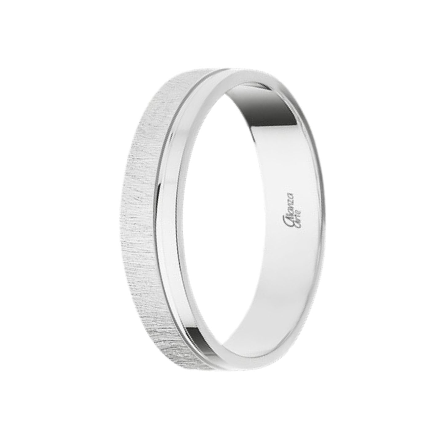 Alianza Oro blanco 4.5 mm 5