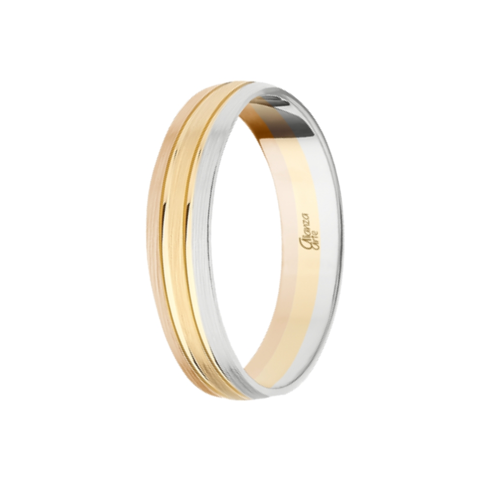 Alianza combinada Oro 4.5 mm 4