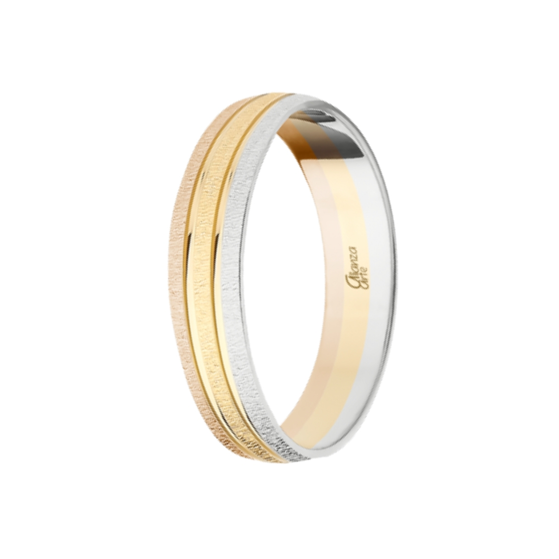 Alianza combinada Oro 4.5 mm 5