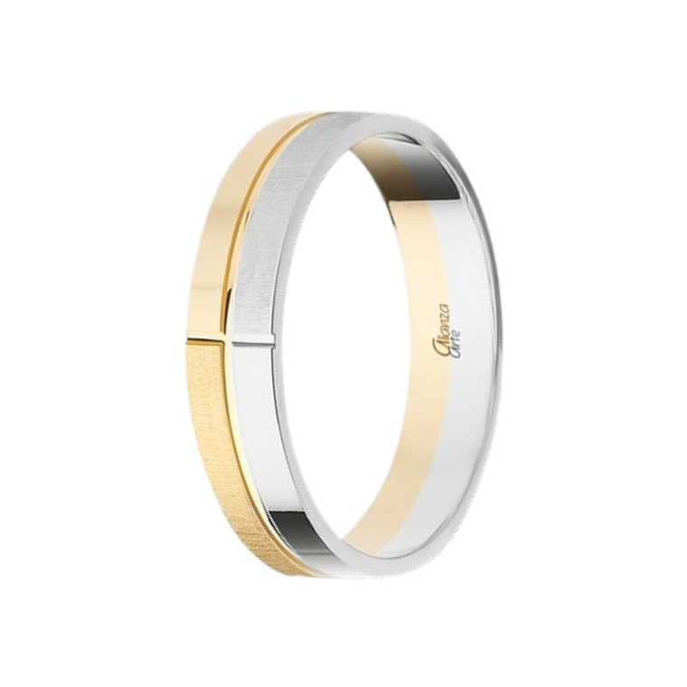 Alianza combinado Oro 4.5 mm 2