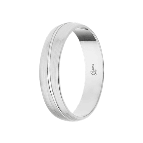 Alianza Oro blanco 4.5 mm