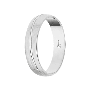 Alianza Oro blanco 4.5 mm