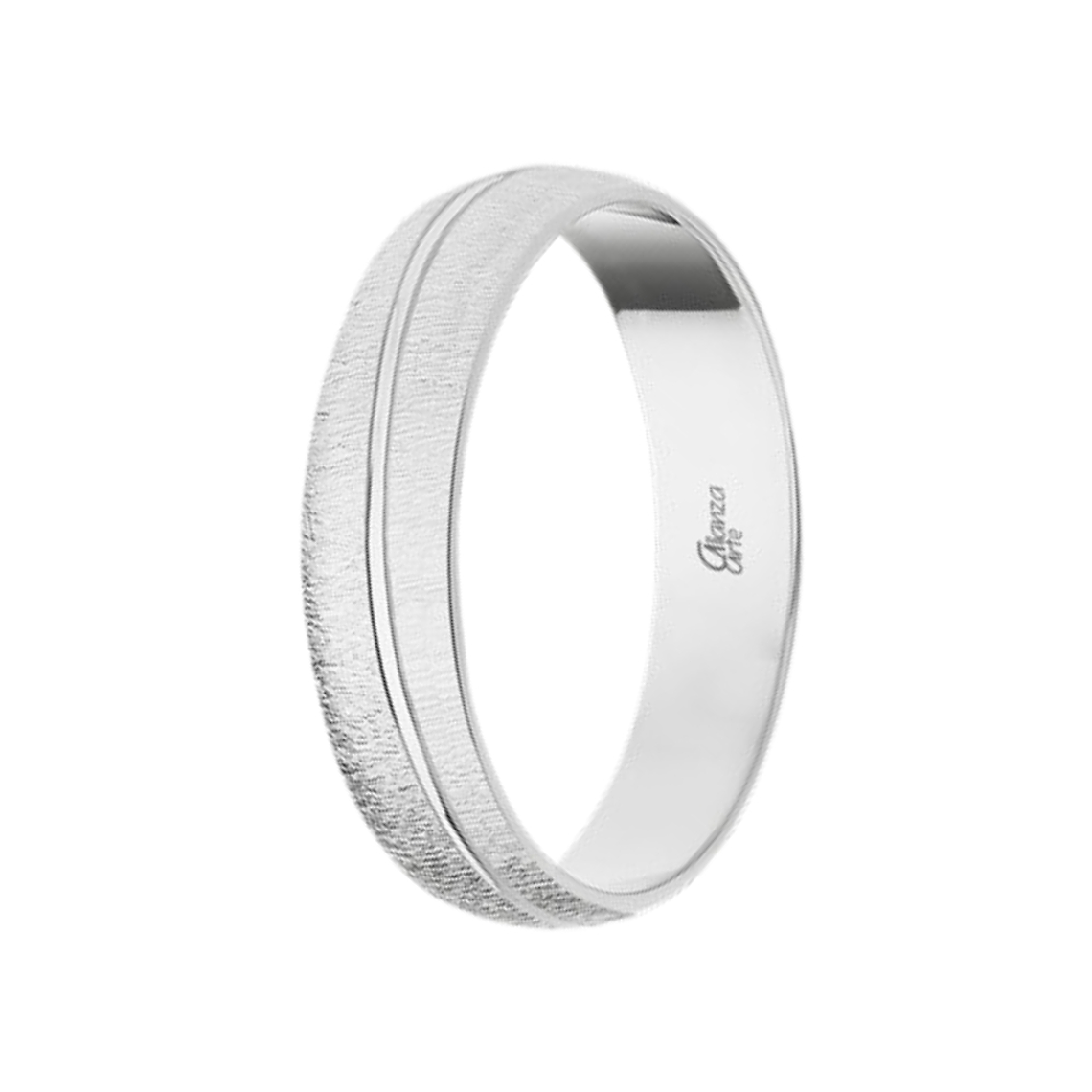 Alianza Oro blanco 4.5 mm 6