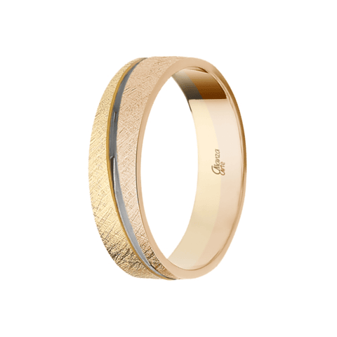 Alianza combinada Oro 5.0 mm