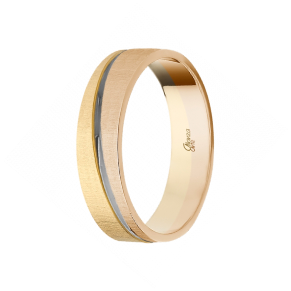 Alianza combinada Oro 5.0 mm 7