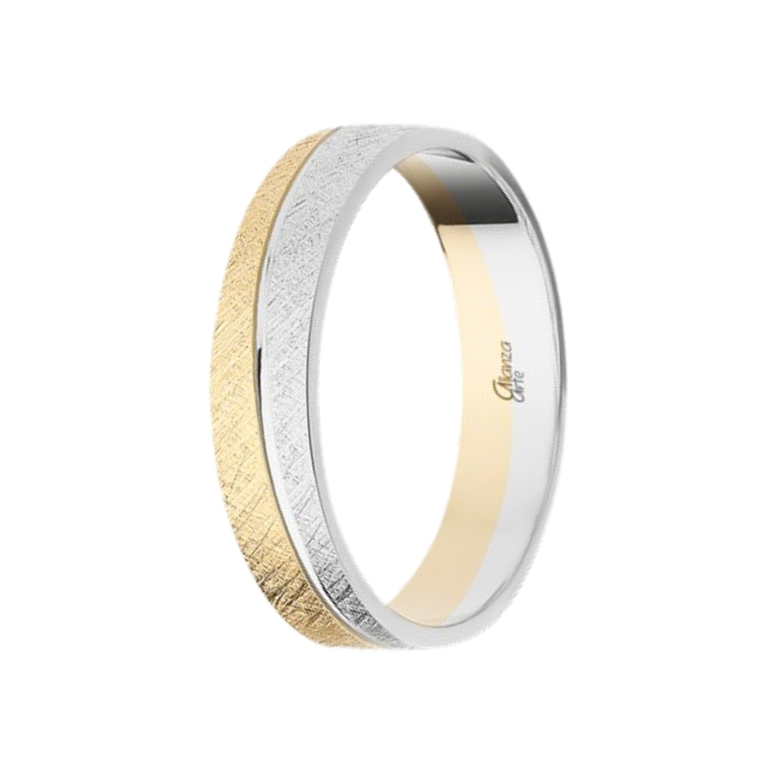 Alianza combinada Oro 4.5 mm 4