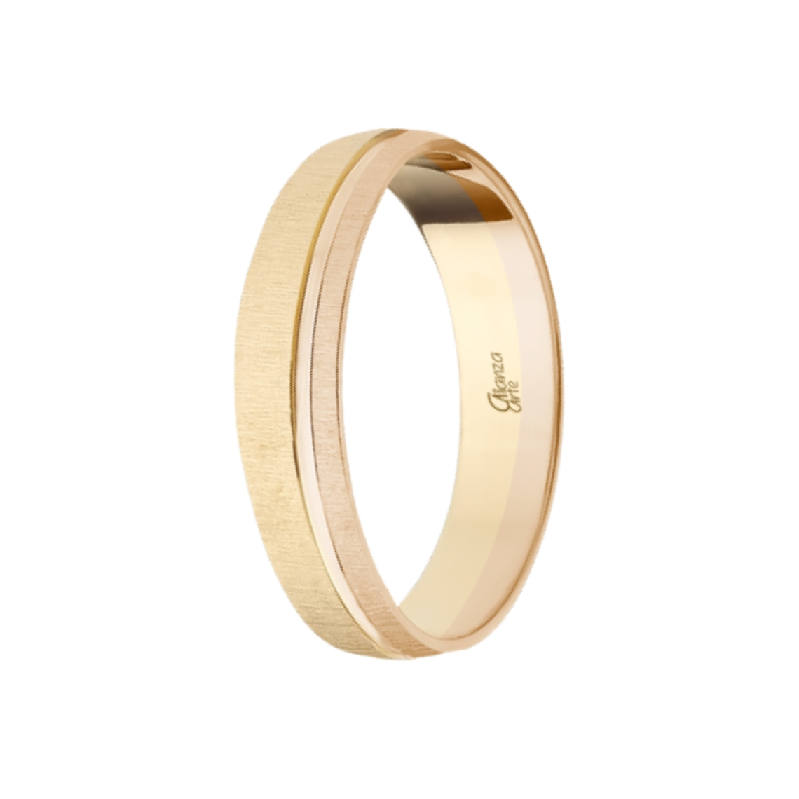 Alianza combinada Oro 4.5 mm 8